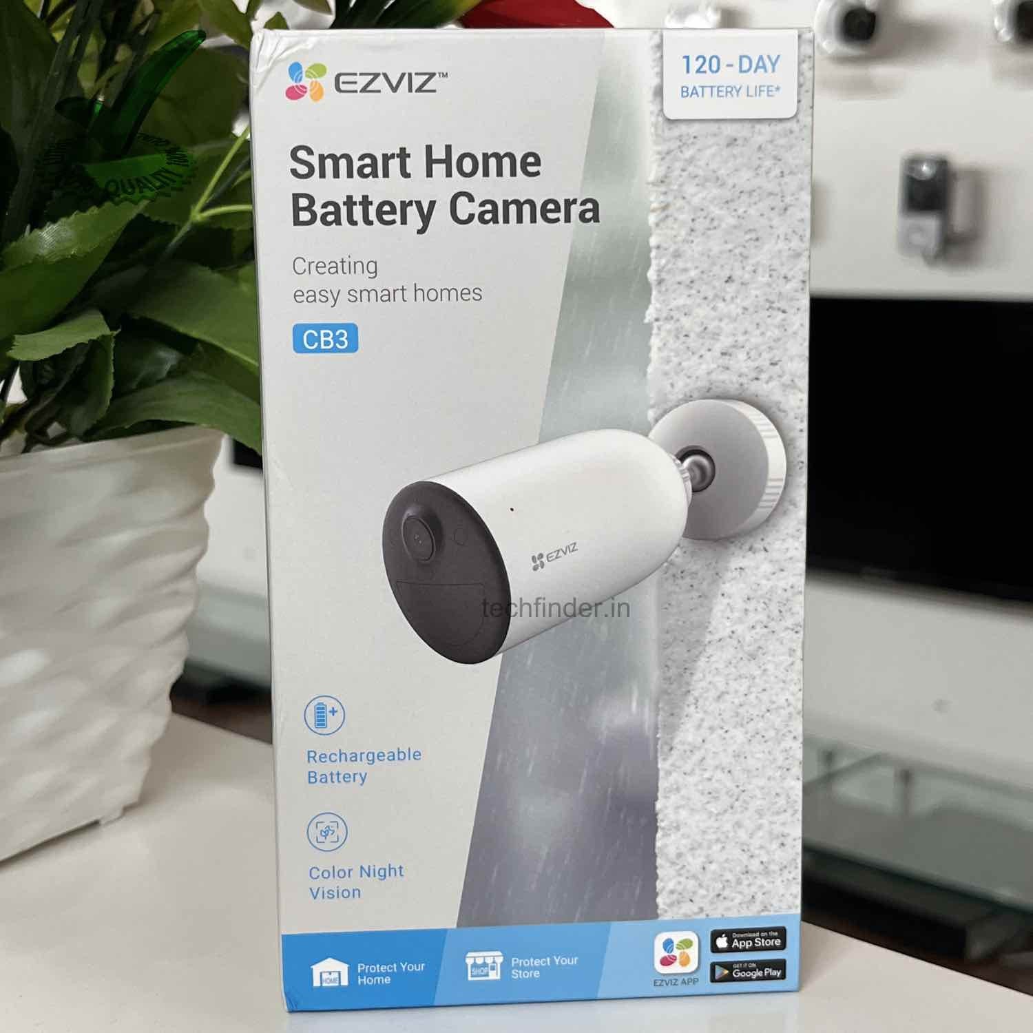 Ezviz CB3 Standalone Smart Home Battery Camera Ezviz CB3 Standalone Smart Home Battery Camera
